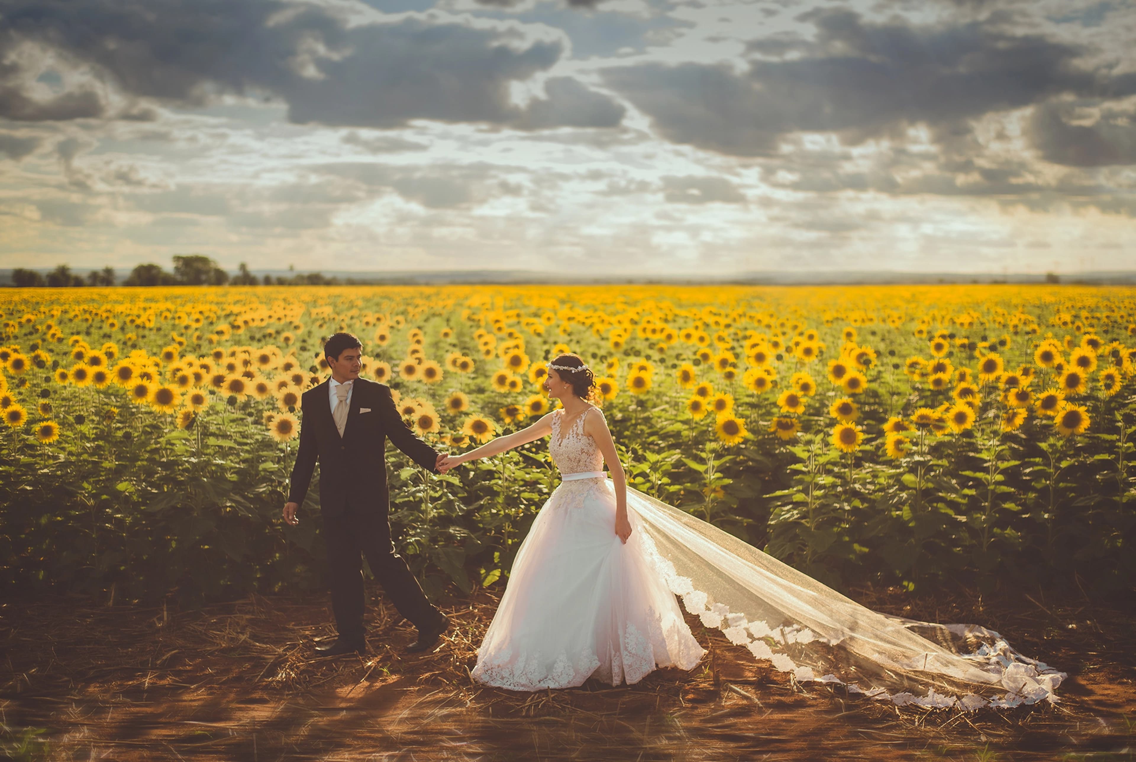Fondo de boda romántica